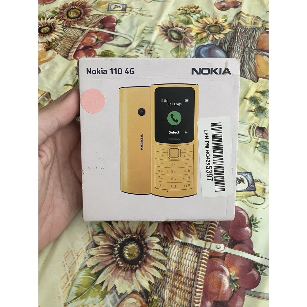 Original Nokia 110 4G 48MB 128MB RAM 0.1MP Wireless FM radio 1.8" Mobile Phone